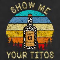 Drinking Vodka Alcohol Lover Show Me Your Golf Towel