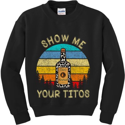 Drinking Vodka Alcohol Lover Show Me Your Kids Sweatshirt