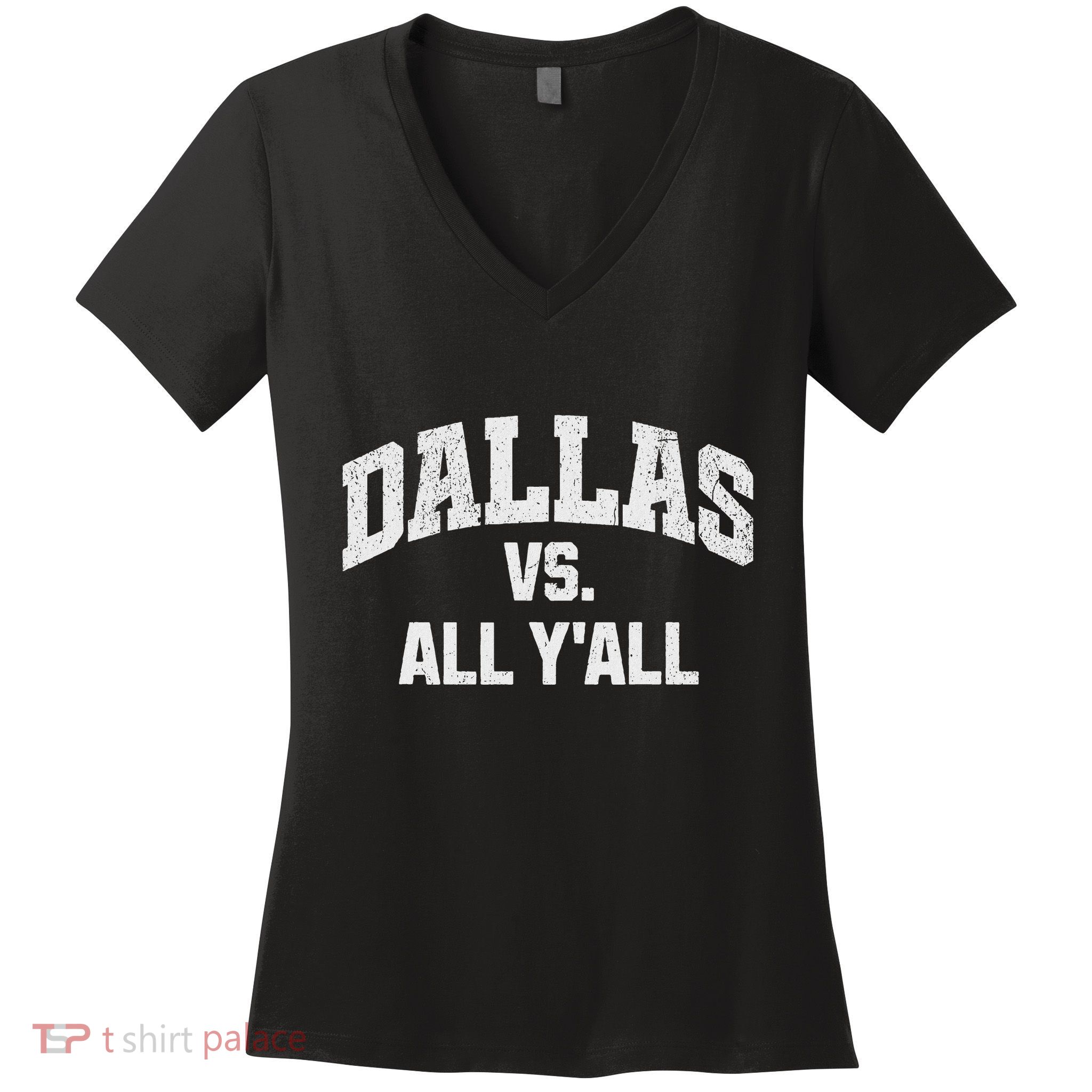 Dallas Vs All YAll Sport Trends Women's V-Neck T-Shirt