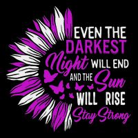 Domestic Violence Awareness Month Sunflower Warrior Support Hoodie