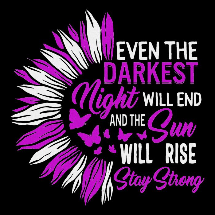 Domestic Violence Awareness Month Sunflower Warrior Support Hoodie