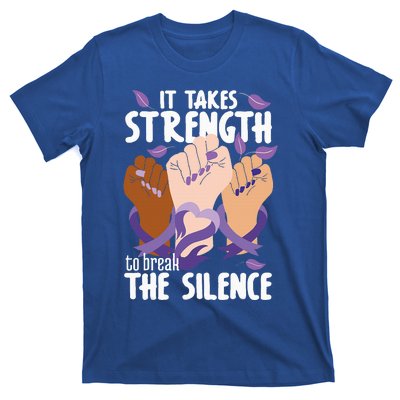 Domestic Violence Awareness Break The Silence T-Shirt