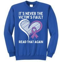 Domestic Violence Awareness Sexual Assault Awareness Gift Sweatshirt