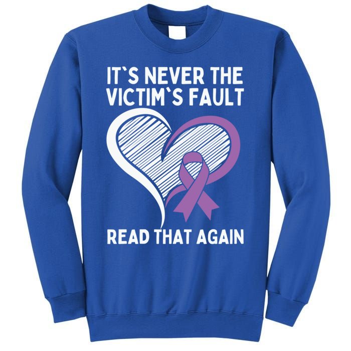 Domestic Violence Awareness Sexual Assault Awareness Gift Sweatshirt