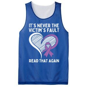 Domestic Violence Awareness Sexual Assault Awareness Gift Mesh Reversible Basketball Jersey Tank