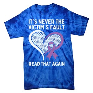 Domestic Violence Awareness Sexual Assault Awareness Gift Tie-Dye T-Shirt