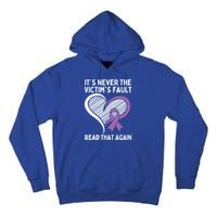 Domestic Violence Awareness Sexual Assault Awareness Gift Tall Hoodie