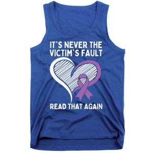 Domestic Violence Awareness Sexual Assault Awareness Gift Tank Top