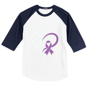 Domestic Violence Awareness Sexual Assault Awareness Gift Baseball Sleeve Shirt