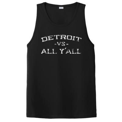 Detroit Vs All Yall Everyone For YAll In Detroit PosiCharge Competitor Tank