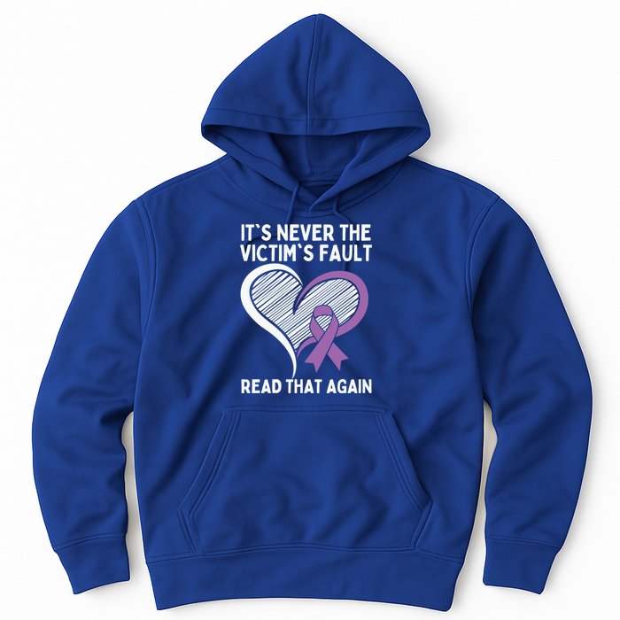 Domestic Violence Awareness Sexual Assault Awareness Gift Hoodie