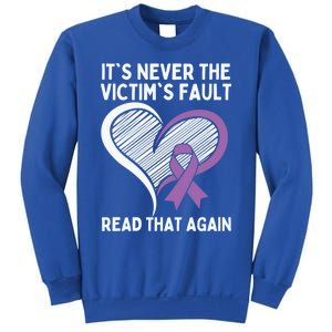 Domestic Violence Awareness Sexual Assault Awareness Gift Sweatshirt