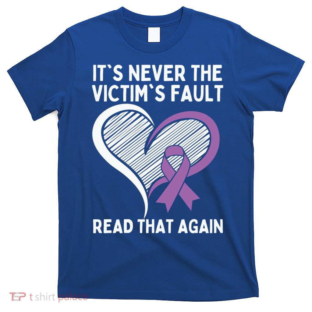 Domestic Violence Awareness Sexual Assault Awareness Gift T-Shirt