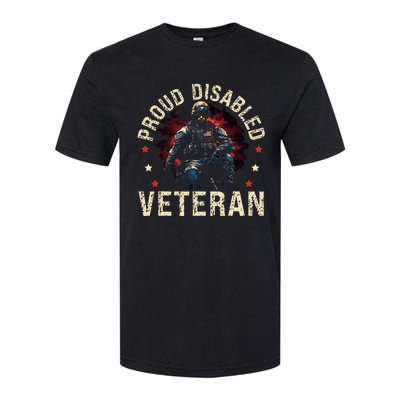 Disabled Veteran Armed Forces Military Soldier Army Usa Softstyle CVC T-Shirt