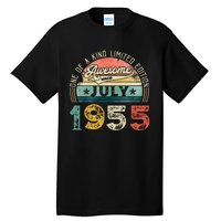 Distressed Vintage Awesome Since July 1955 68th Birthday Tall T-Shirt