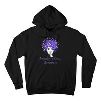 Domestic Violence Awareness Purple Butterfly Gift Hoodie