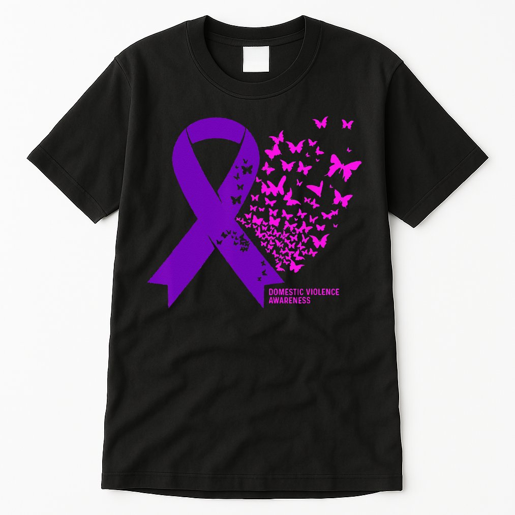 Domestic Violence Awareness End Domestic Violence Tall T-Shirt