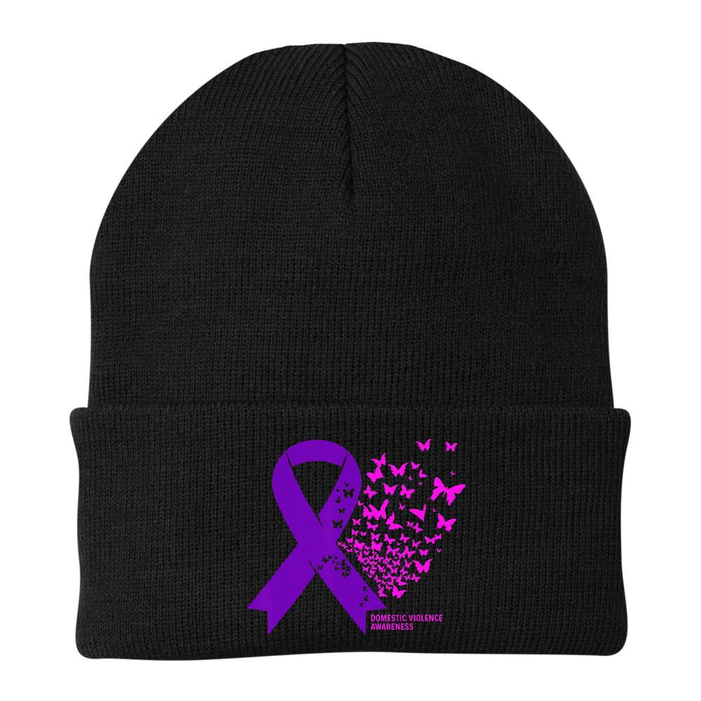 Domestic Violence Awareness End Domestic Violence Beanie