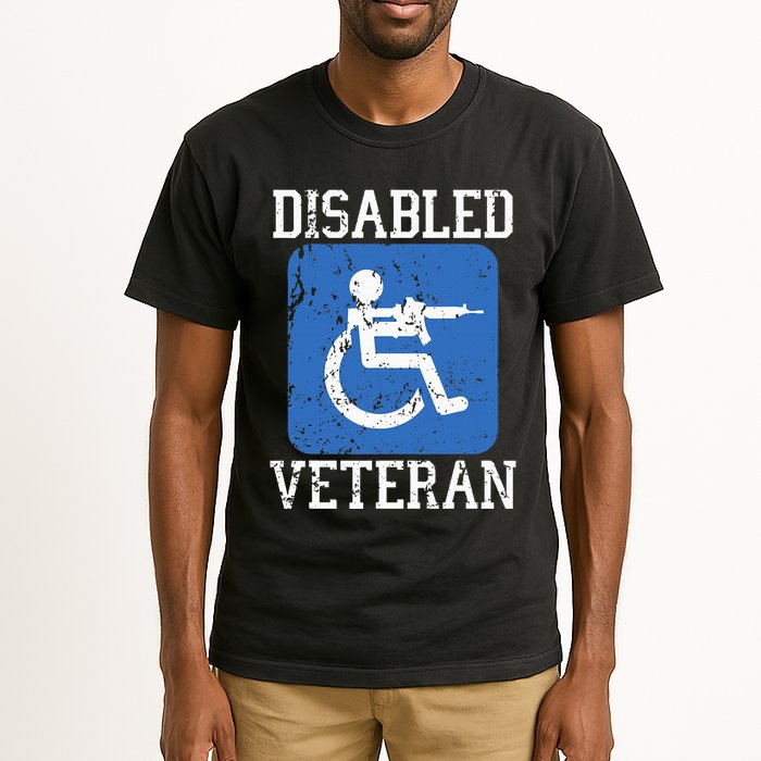 Disabled Veteran Armed Forces Military Soldier Army Usa Tall T-Shirt