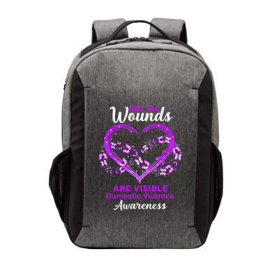 Domestic Violence Awareness Not All Wounds Are Visible Vector Backpack