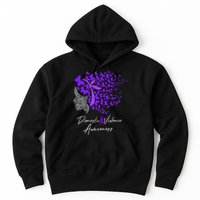 Domestic Violence Awareness Gifts Purple Butterflies Hoodie