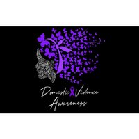 Domestic Violence Awareness Gifts Purple Butterflies Bumper Sticker