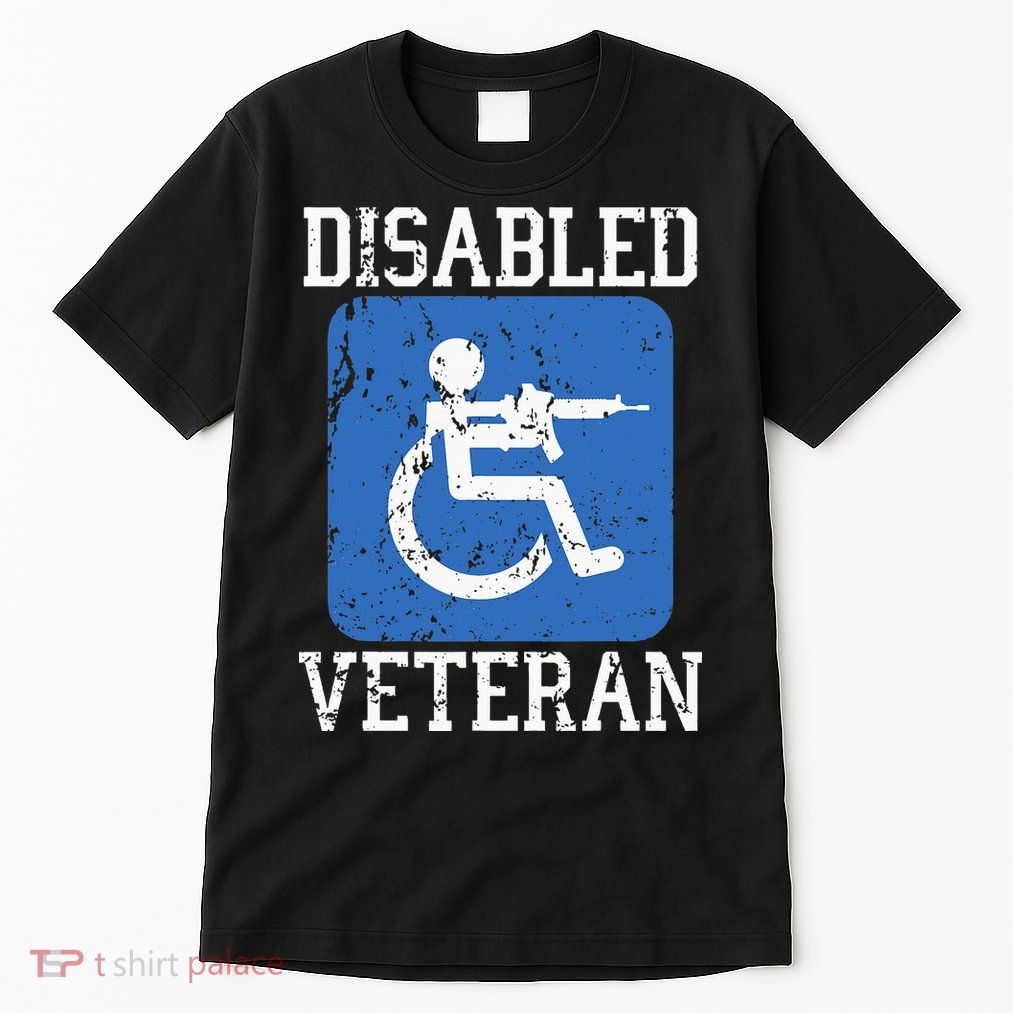 Disabled Veteran Armed Forces Military Soldier Army Usa Tall T-Shirt