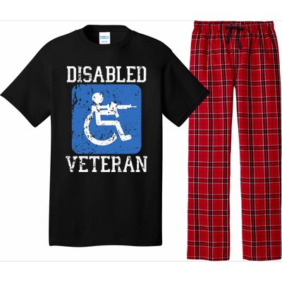 Disabled Veteran Armed Forces Military Soldier Army Usa Pajama Set