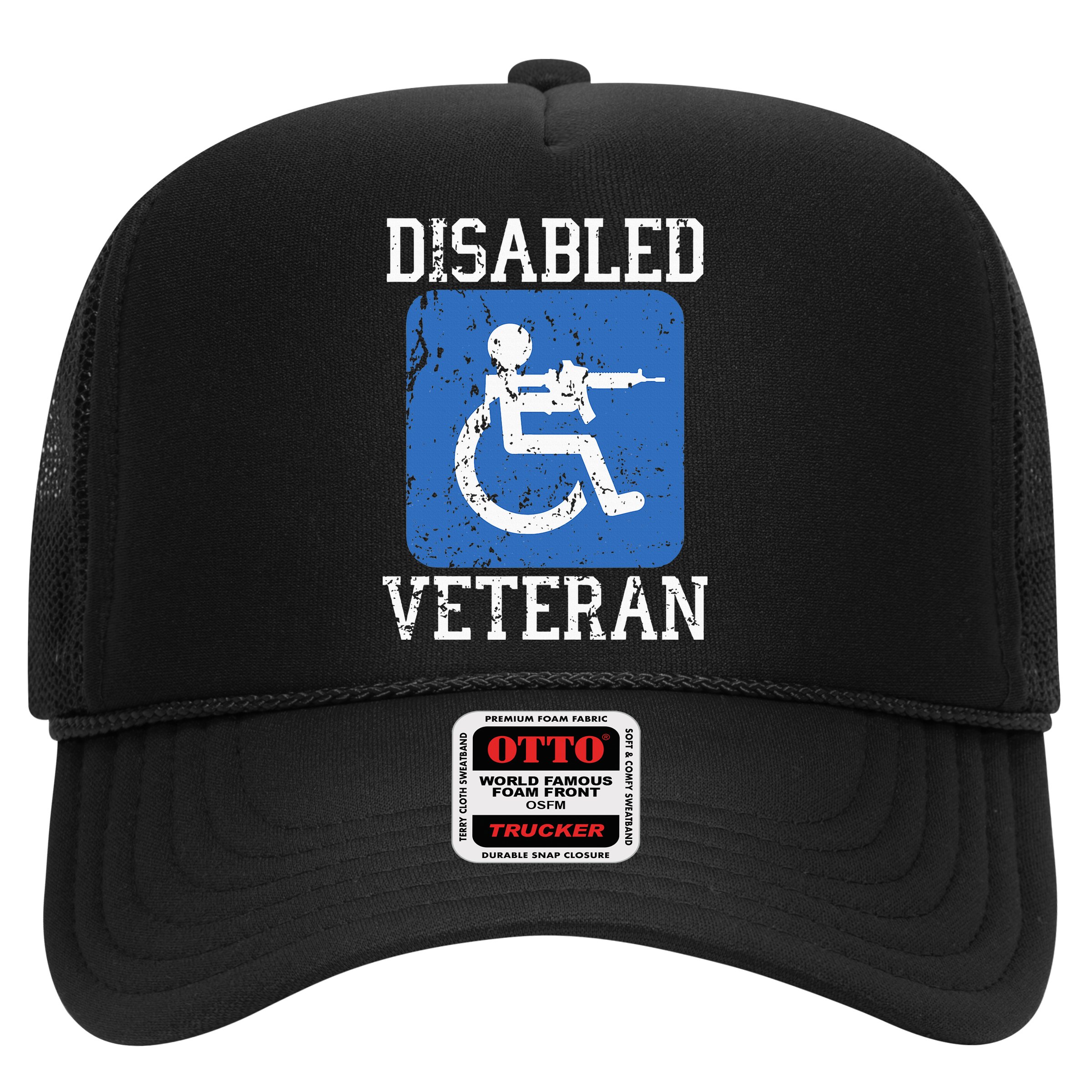 Disabled Veteran Armed Forces Military Soldier Army Usa Hat