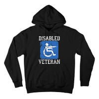 Disabled Veteran Armed Forces Military Soldier Army Usa Tall Hoodie