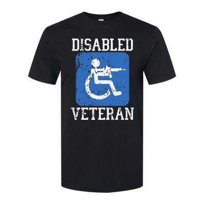 Disabled Veteran Armed Forces Military Soldier Army Usa Softstyle CVC T-Shirt