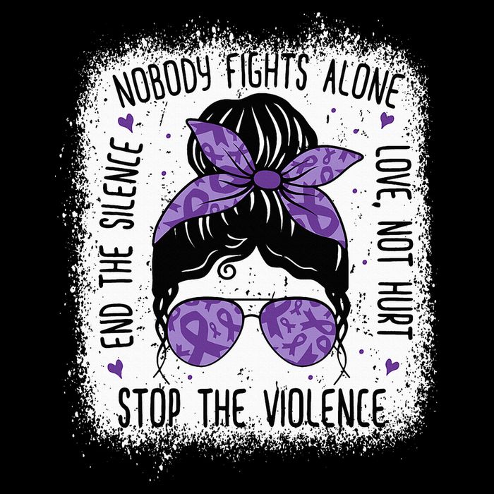 Domestic Violence Awareness Stop End Domestic Violence Backpack