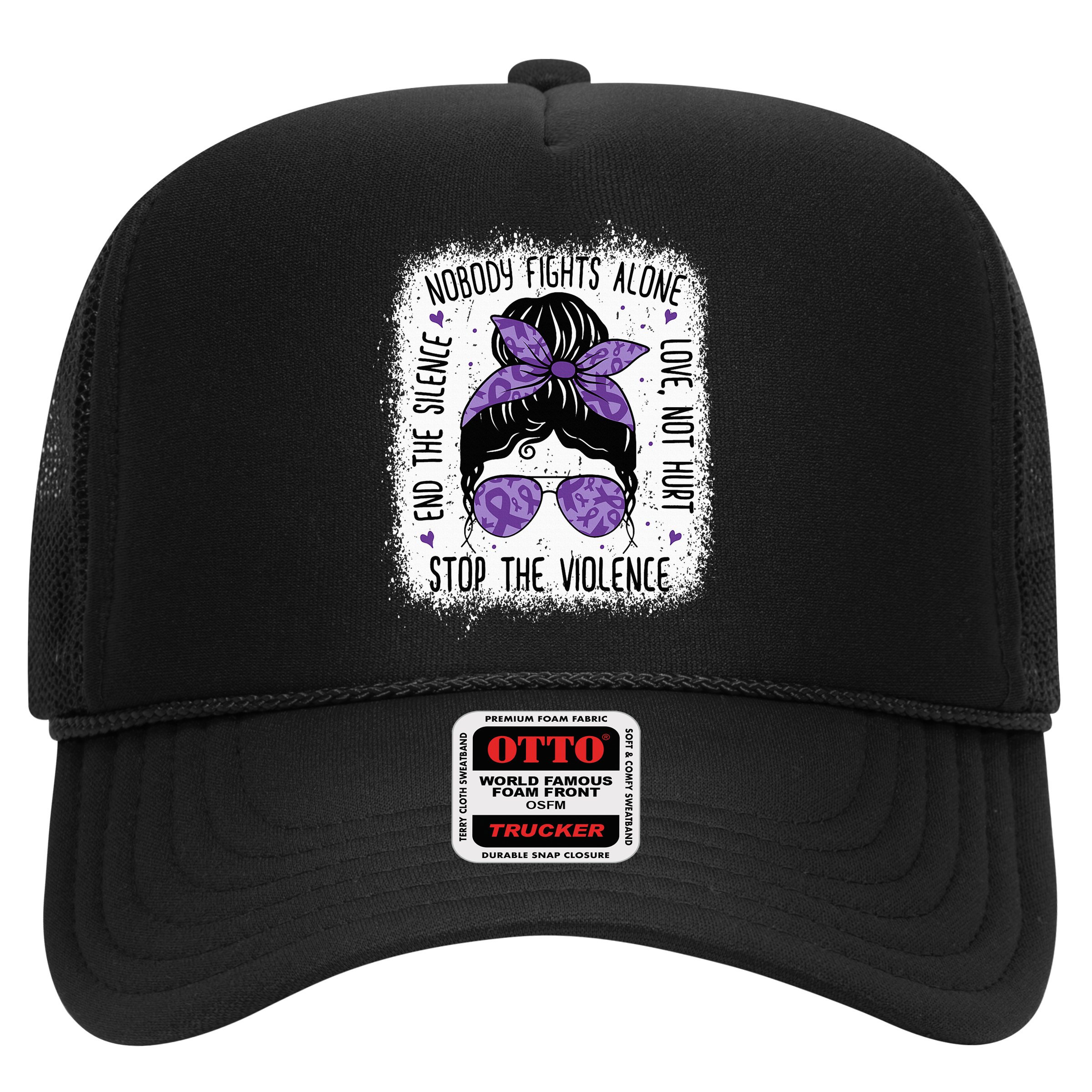Domestic Violence Awareness Stop End Domestic Violence Hat