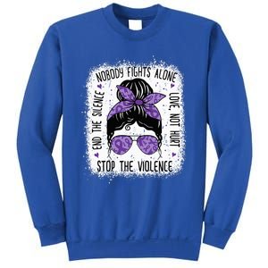 Domestic Violence Awareness Stop End Domestic Violence Sweatshirt