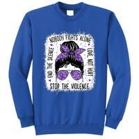 Domestic Violence Awareness Stop End Domestic Violence Sweatshirt