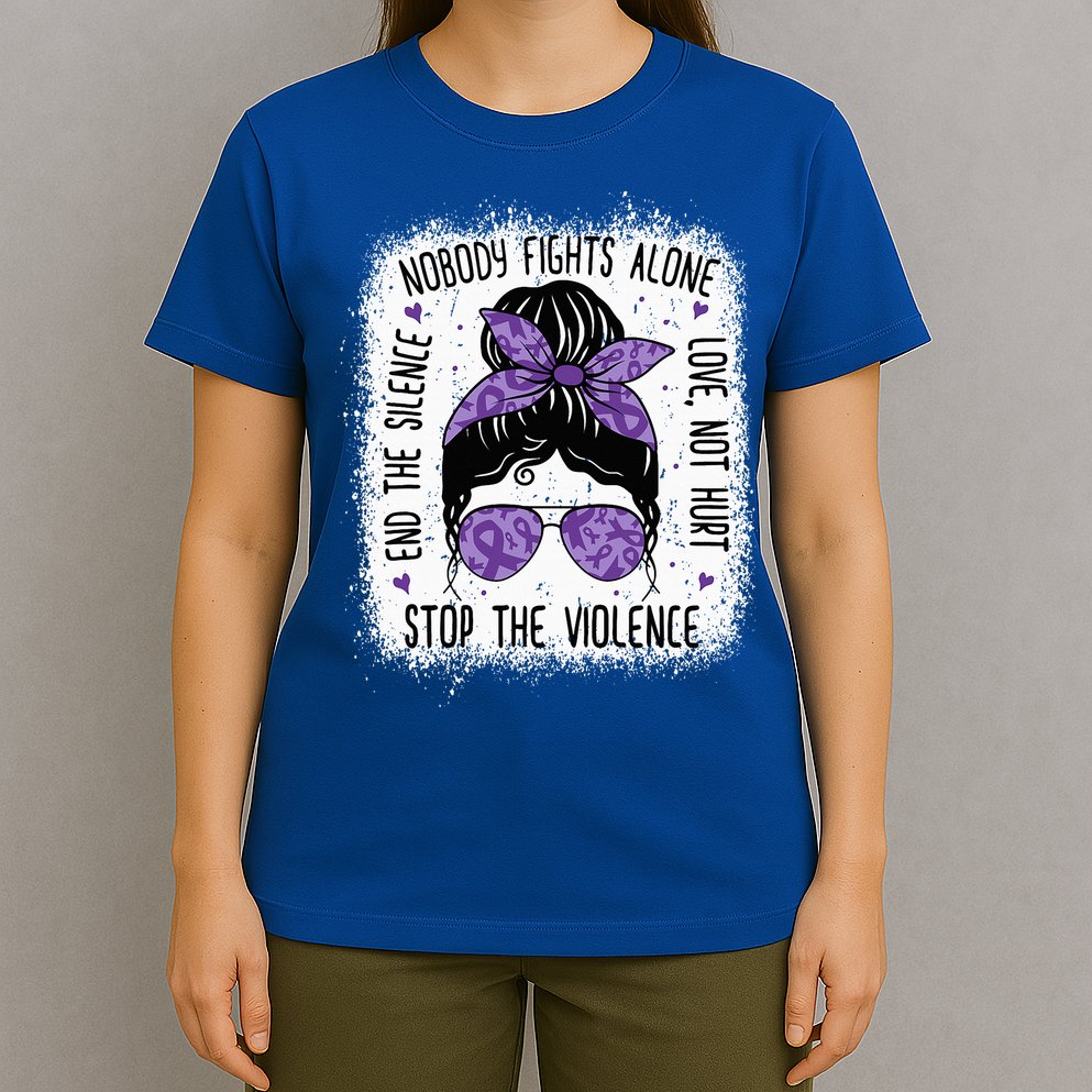 Domestic Violence Awareness Stop End Domestic Violence T-Shirt