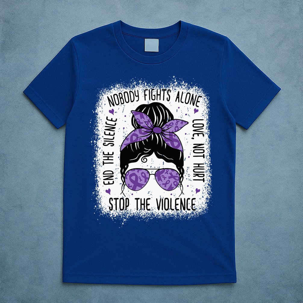 Domestic Violence Awareness Stop End Domestic Violence T-Shirt