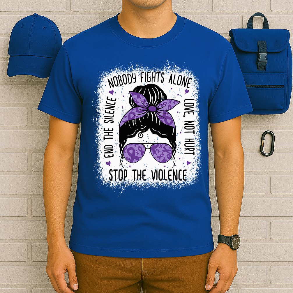 Domestic Violence Awareness Stop End Domestic Violence T-Shirt