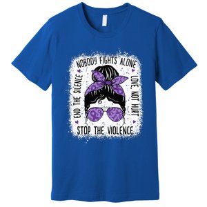 Domestic Violence Awareness Stop End Domestic Violence Premium T-Shirt