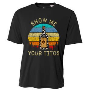 Drinking Vodka Alcohol Lover Show Me Your T.I.T.O Cooling Performance Crew T-Shirt