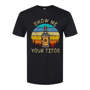 Drinking Vodka Alcohol Lover Show Me Your T.I.T.O Softstyle CVC T-Shirt