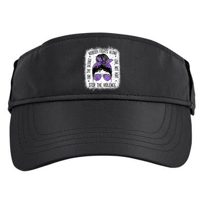 Domestic Violence Awareness Stop End Domestic Violence Adult Drive Performance Visor