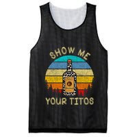 Drinking Vodka Alcohol Lover Show Me Your Mesh Reversible Basketball Jersey Tank