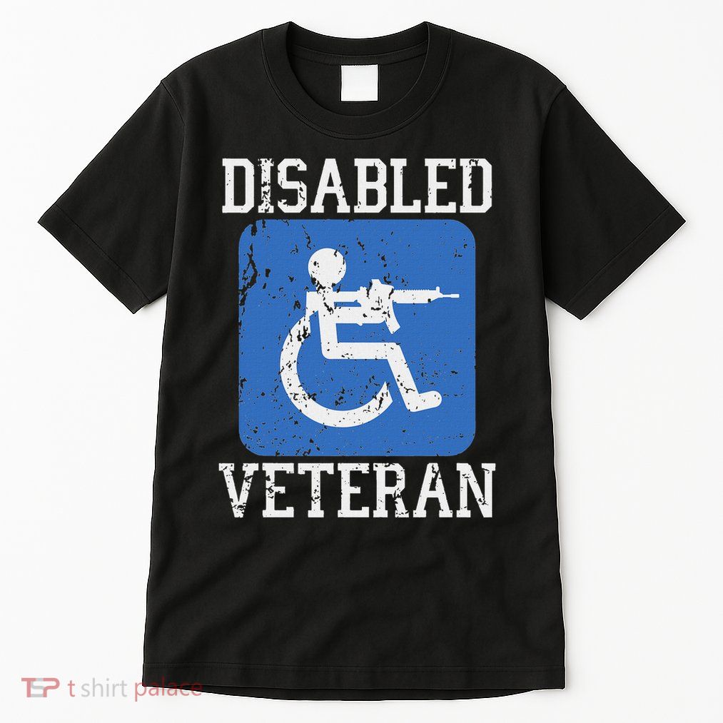 Disabled Veteran Armed Forces Military Soldier Army Usa Tall T-Shirt