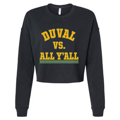 Duval Vs All Y’All Cropped Pullover Crew