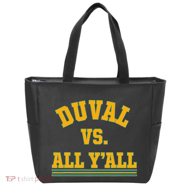 Duval Vs All Y’All Zip Tote Bag