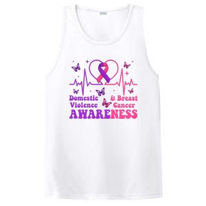 Domestic Violence & Breast Cancer Awareness Month Warrior PosiCharge Competitor Tank