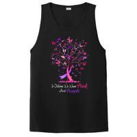 Domestic Violence Breast Cancer Awareness Month Ribbon Tree PosiCharge Competitor Tank