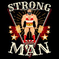 Deadlift Vintage Circus Strongman Costume T-Shirt