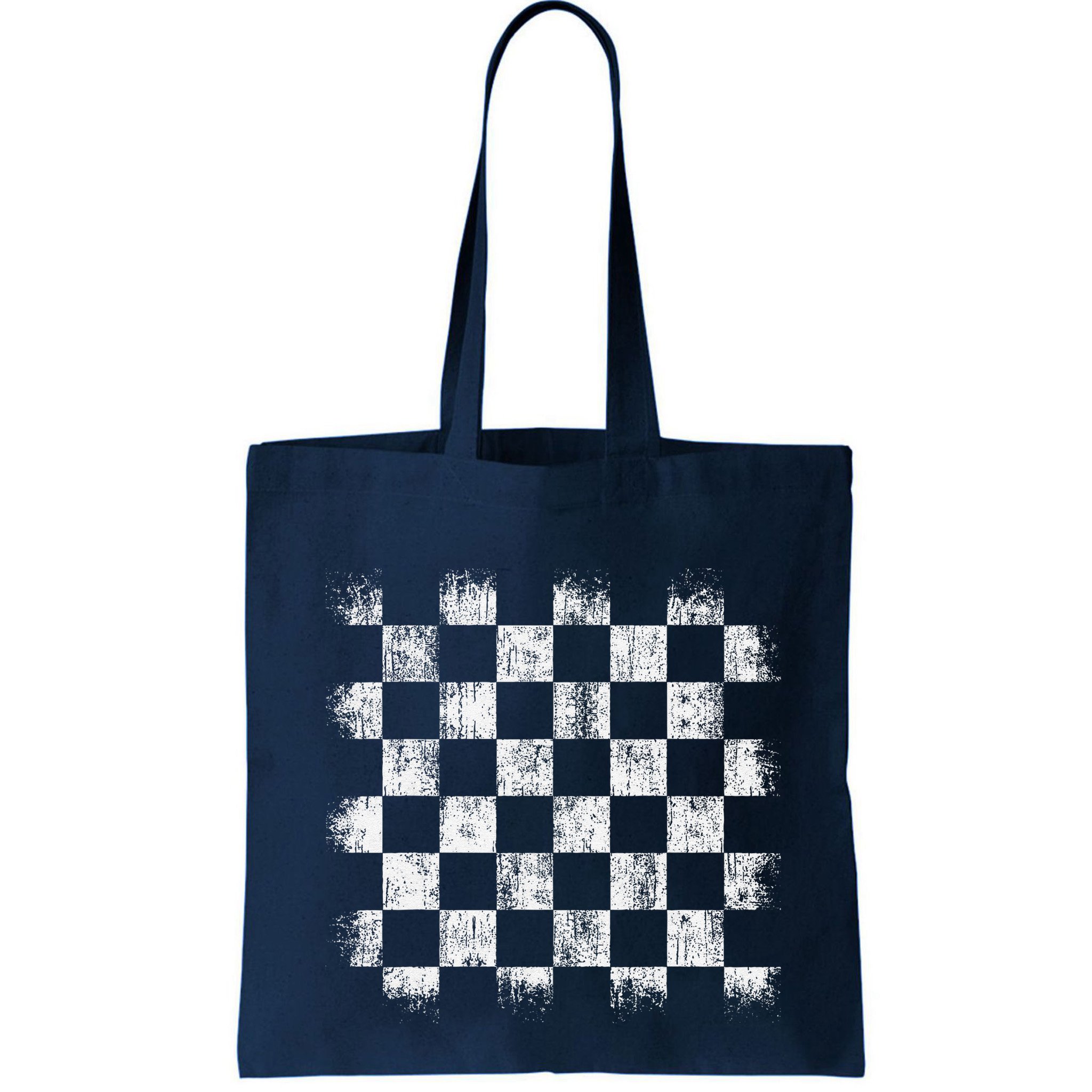 Distressed Vintage Chess Board Gamer Checkered Chess Player Bag